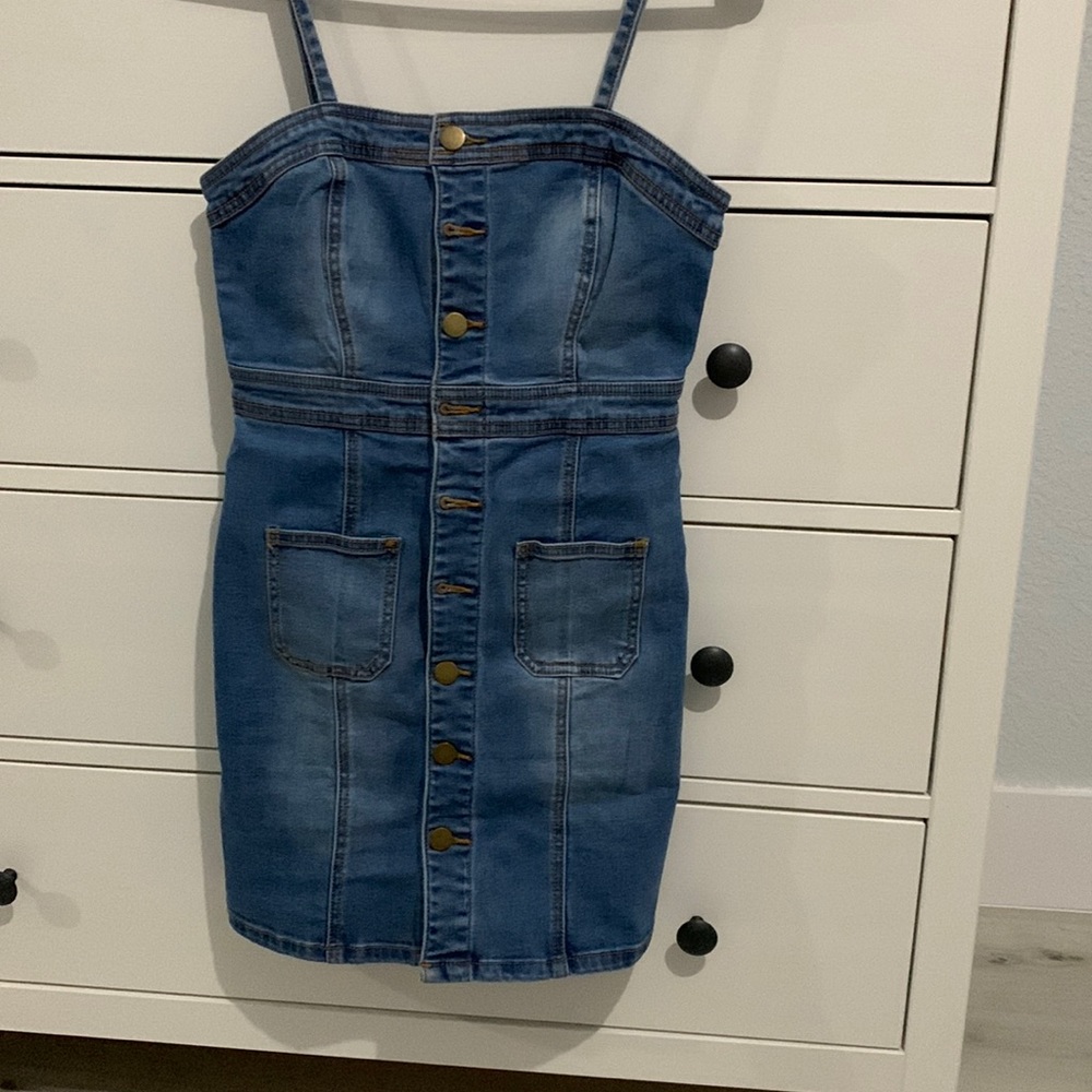 Denim dress